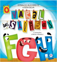 Capa de O Varal das Sílabas (F, G e H) - Donaldo Buchweitz e Ieda Silva