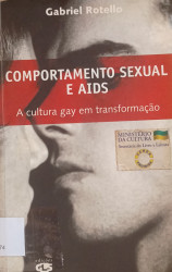 Capa de Comportamento sexual e AIDS: - Gabriel Rotello
