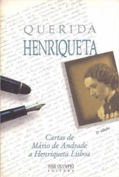 Capa de Querida Henriqueta - Mário de Andrade; Abigail de Oliveira