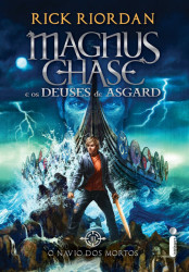 Capa de O navio dos mortos - Rick Riordan