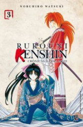 Capa de Rurouni Kenshin - Crônicas da Era Meiji - Nobuhiro Watsuki