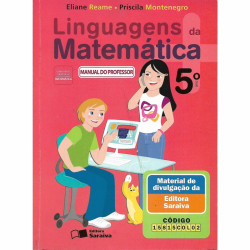 Capa de Linguagens da matemática 5 ano - Eliane Reami; Priscila Montenegro