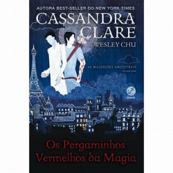 Capa de Os pergaminhos vermelhos da magia - Cassandra Clare