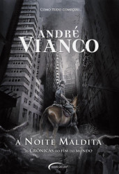 Capa de A noite maldita - André Vianco
