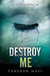 Capa de Destroy me - Tahereh Mafi