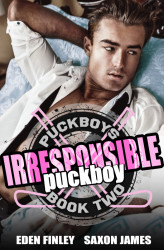 Capa de Irresponsible puckboys 2 - Eden Finley & Saxon James