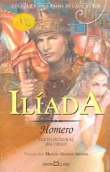 Capa de Ilíada - Homero; Odorico Mendes (adapt.)
