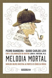 Capa de Melodia mortal - Pedro Bandeir; Guido Carlos Levi