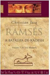 Capa de A Batalga de Kadesh - Christian Jacq