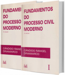 Capa de Fundamentos do Processo Civil Moderno II - Cândido Rangel Dinamarco
