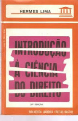Capa de Introdução à Ciência do Direito - Hermes Lima