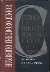 Capa de Curso de Direito Processual Civil Vol. II - Humberto Theodoro Júnior