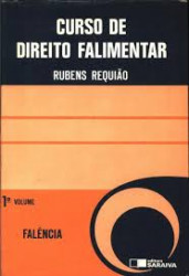 Capa de Curso de direito falimentar volume 1 - Rubens Requião