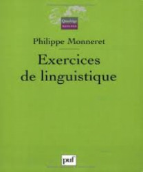 Capa de Exercices de Linguistique - Philippe Monneret
