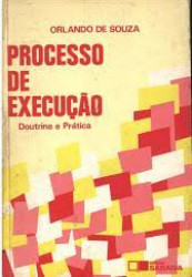 Capa de Processo de Execução - Orlando de Souza