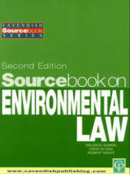 Capa de Sourcebook on Environmental Law - Maurice Sunkin, David M. Ong, Robert Wight