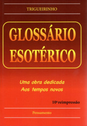 Capa de Glossário esotérico - Trigueirinho