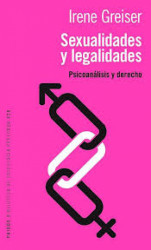 Capa de Sexualidades y Legalidades - Irene Greiser