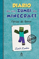 Capa de Diário de um zumbi do Minecraft 3 - Zack Zombie