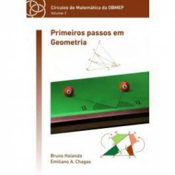Capa de Primeiros Passos em Geometria - Bruno Holanda, Emiliano A. Chagas