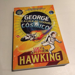 Capa de George e a caça ao tesouro cósmico - Lucy & Stephen Hawking
