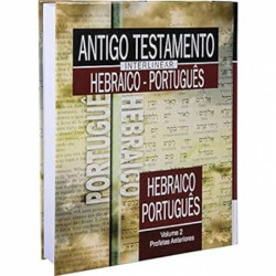 Capa de Antigo Testamento Interlinear Hebraico-Português Vl. 2 - Edson de Faria Francisco