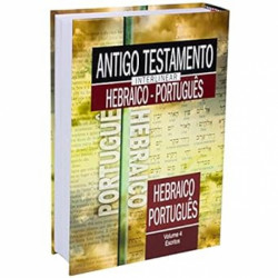 Capa de Antigo Testamento Interlinear Hebraico-Português Vl. 4 - Edson de Faria Francisco