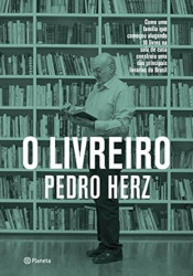Capa de O livreiro - Pedro Herz
