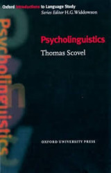 Capa de Psycholinguistics - Thomas Scovel
