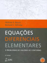 Capa de Equações Diferenciais Elementares e Problemas de Valores de Contorno - William E. Boyce, Richard C. DiPrima