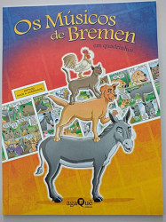 Capa de Os músicos de Bremen em quadrinhos - Ramon Scheidemantel