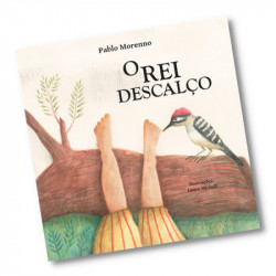 Capa de O rei descalço - Pablo Morenno
