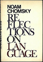 Capa de Reflections on language - Noam Chomsky