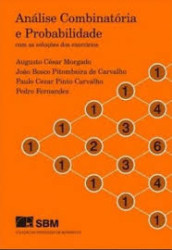 Capa de Análise Combinatória e Probabildade - Augusto César Morgado, João Bosco Pitombeira de Carvalho, Paulo Cezar Pinto Carvalho, Pedro Fernandez