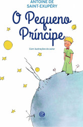 Capa de O pequeno príncipe com aquarelas do autor - Antoine de Saint-Exupéry