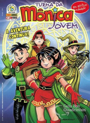 Capa de Turma da Mônica jovem n. 02 - Mauricio de Sousa