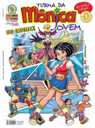 Capa de Turma da Mônica jovem n. 01 - Mauricio de Sousa