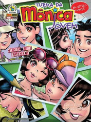 Capa de Turma da Mônica jovem n. 19 - Mauricio de Sousa