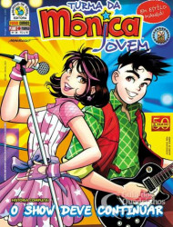 Capa de Turma da Mônica jovem n. 36 - Mauricio de Sousa