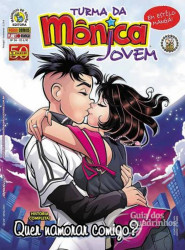 Capa de Turma da Mônica jovem n. 34 - Mauricio de Sousa