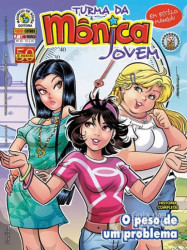Capa de Turma da Mônica jovem n. 33 - Mauricio de Sousa