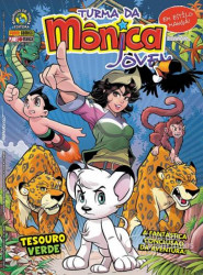 Capa de Turma da Mônica jovem n. 44 - Mauricio de Sousa