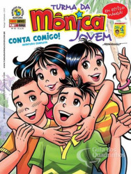 Capa de Turma da Mônica jovem n. 10 - Mauricio de Sousa