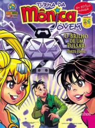 Capa de Turma da Mônica jovem n. 08 - Mauricio de Sousa