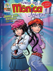 Capa de Turma da Mônica jovem n. 18 - Mauricio de Sousa