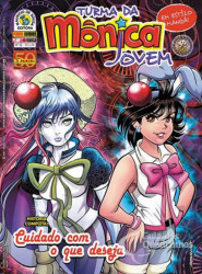 Capa de Turma da Mônica jovem n. 32 - Mauricio de Sousa