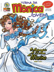 Capa de Turma da Mônica jovem n. 28 - Mauricio de Sousa