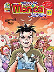 Capa de Turma da Mônica jovem n. 16 - Mauricio de Sousa