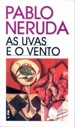 Capa de As uvas e o vento - Pablo Neruda