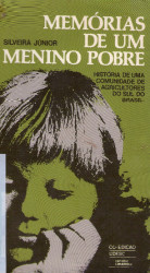 Capa de Memórias de um menino pobre - Silveira Júnior